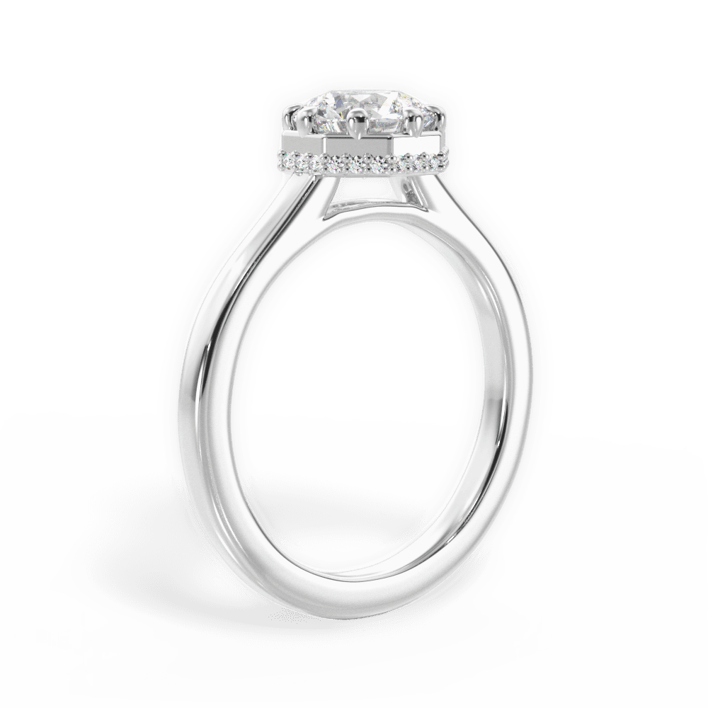 The Andy Solitaire - Lotus Diamond