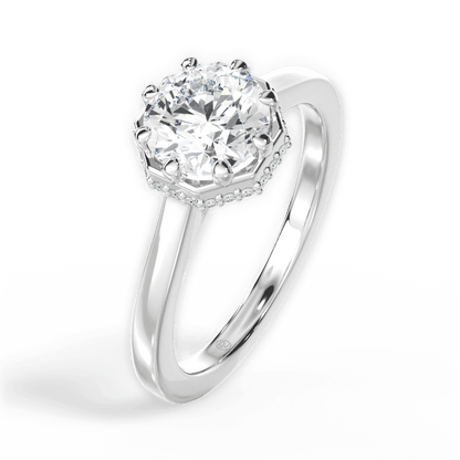 The Andy Solitaire - Lotus Diamond
