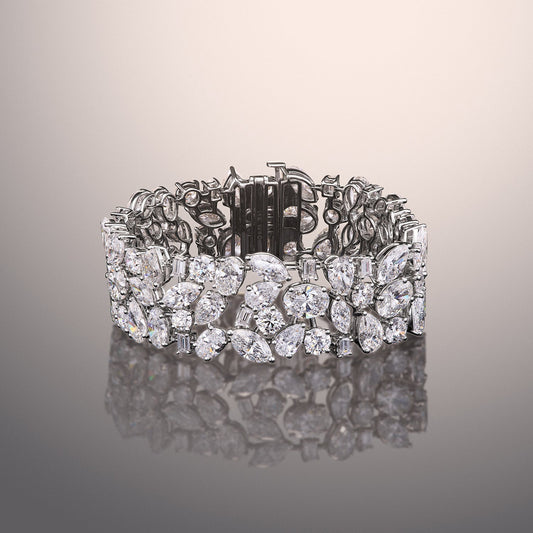 The Boudin Bracelet - Lotus Diamond