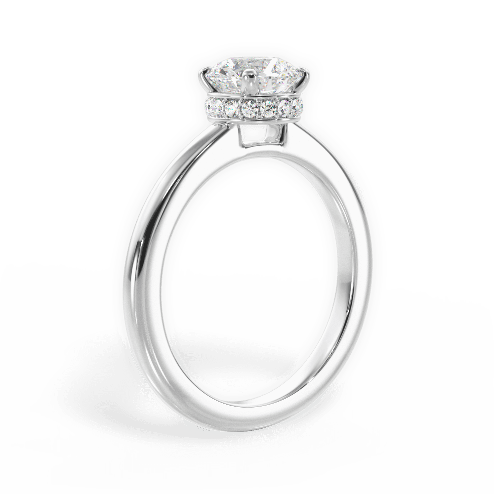 The Callista Solitaire - Lotus Diamond