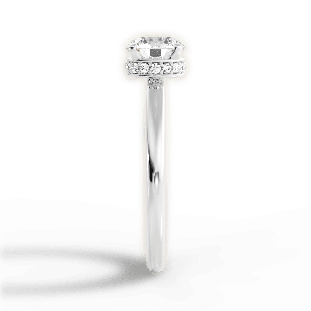 The Callista Solitaire - Lotus Diamond