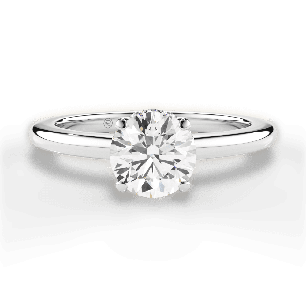 The Callista Solitaire - Lotus Diamond