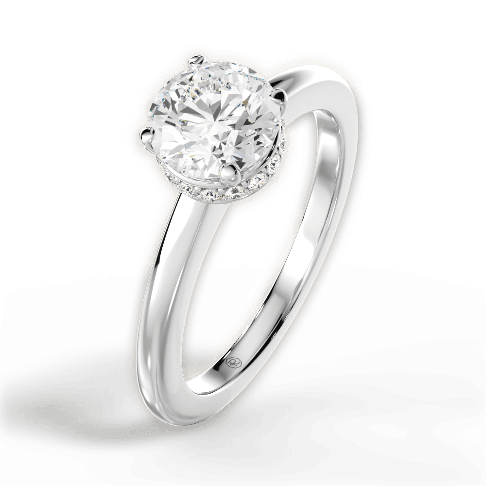 The Callista Solitaire - Lotus Diamond