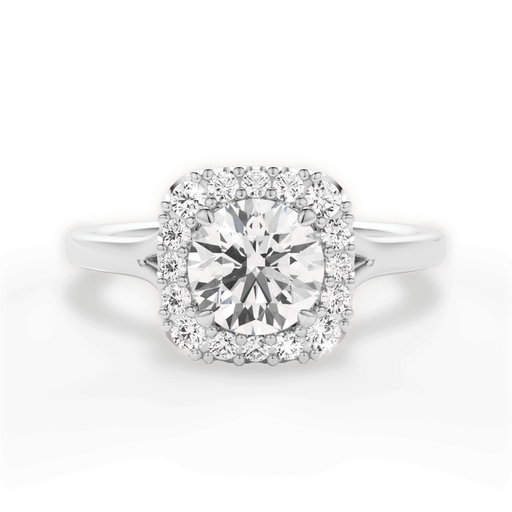 The Celia Halo - Lotus Diamond