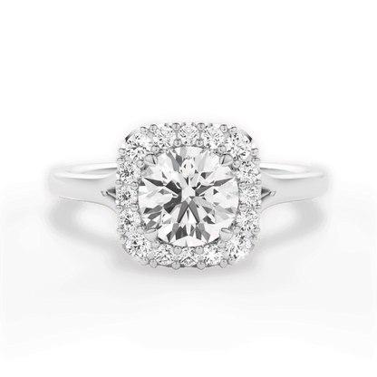 The Celia Halo - Lotus Diamond