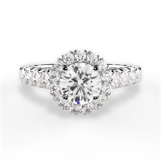The Cesia Halo - Lotus Diamond