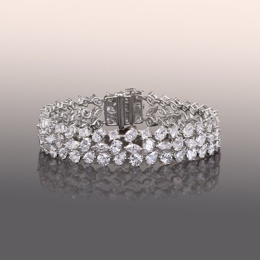 The Cole Bracelet - Lotus Diamond