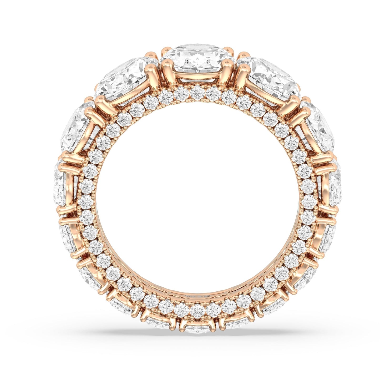 The Columbus Circle Eternity Ring - Lotus Diamond