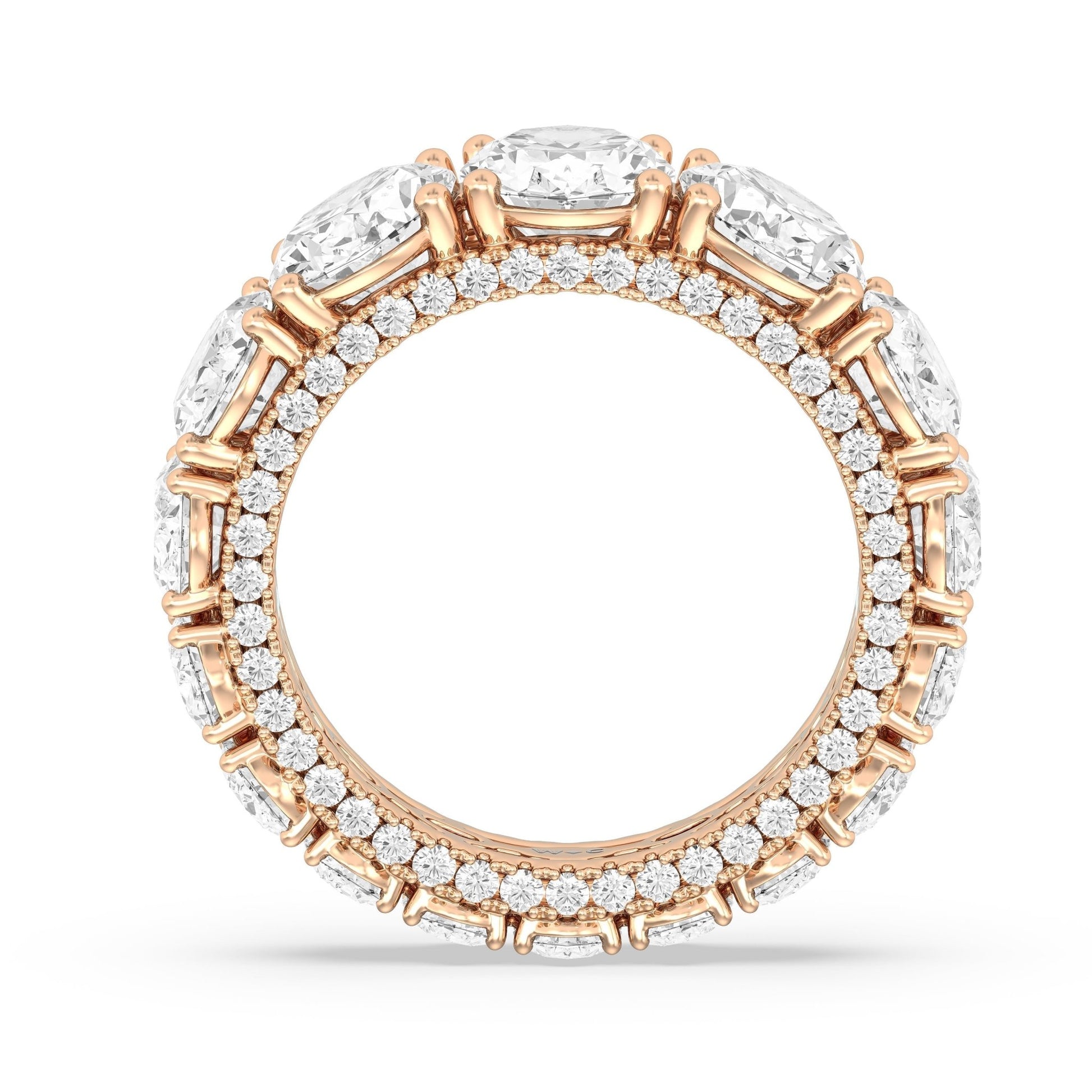 The Columbus Circle Eternity Ring - Lotus Diamond