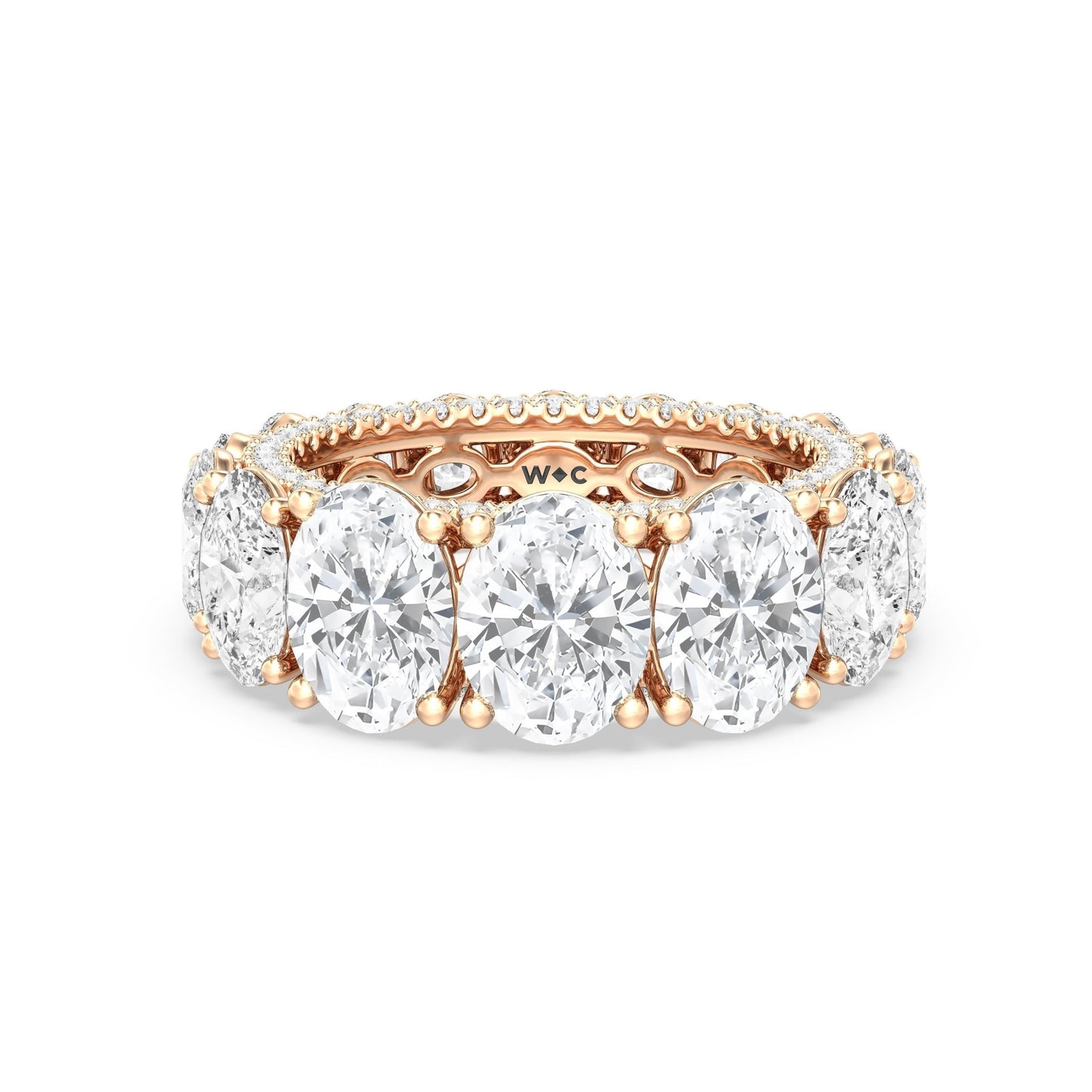 The Columbus Circle Eternity Ring - Lotus Diamond