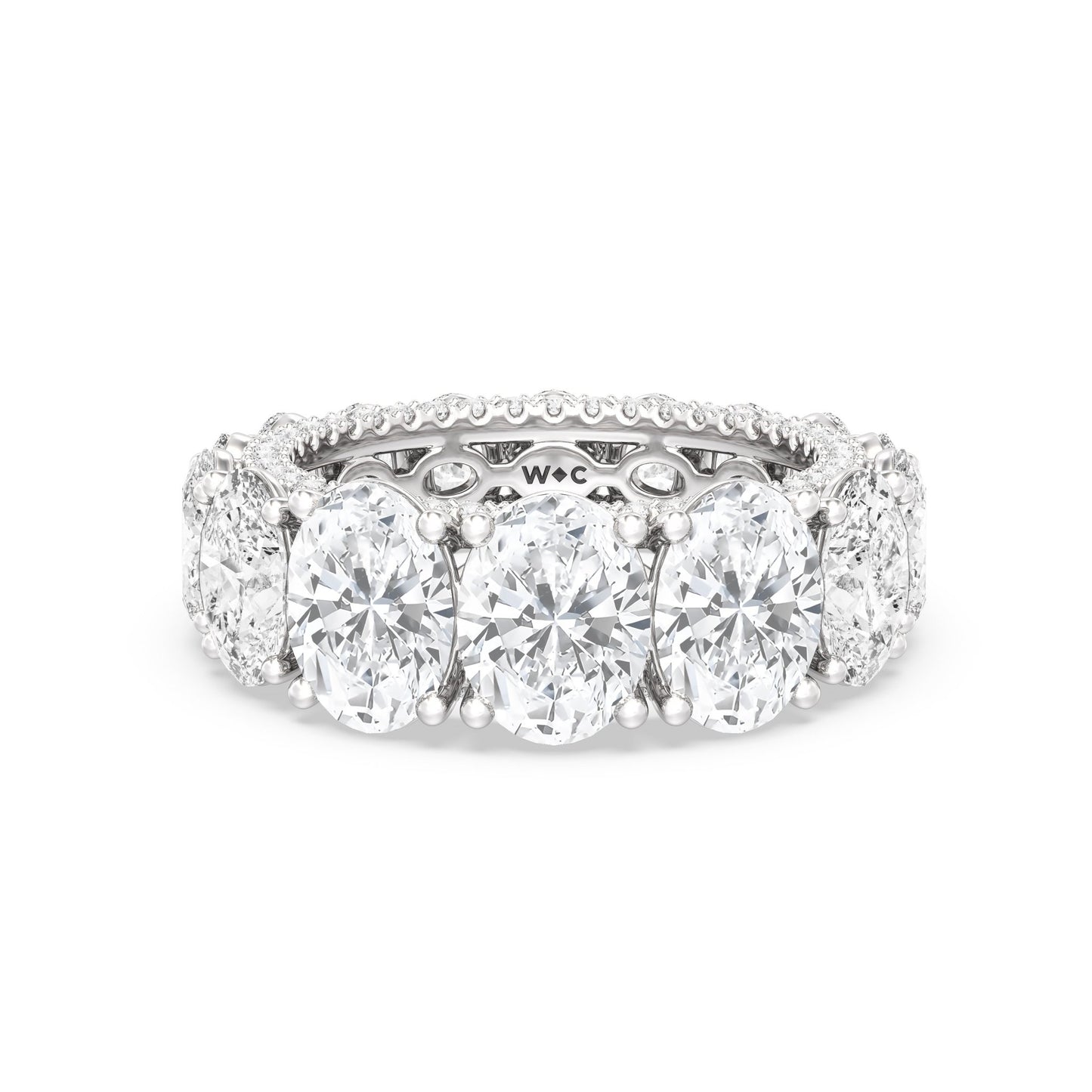 The Columbus Circle Eternity Ring - Lotus Diamond