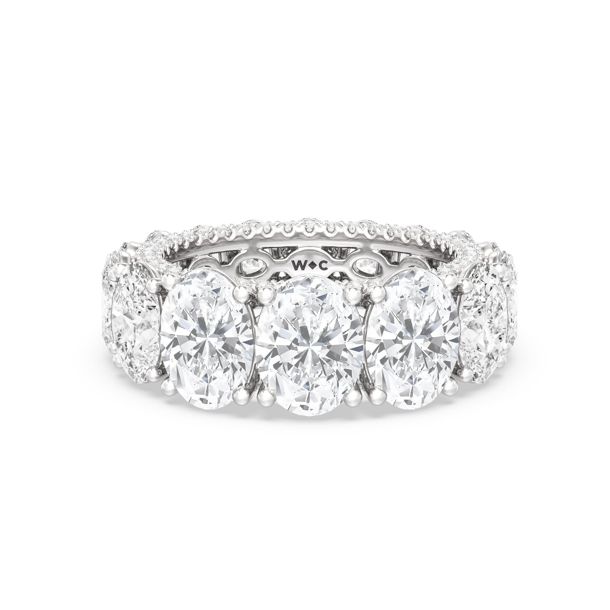 The Columbus Circle Eternity Ring - Lotus Diamond