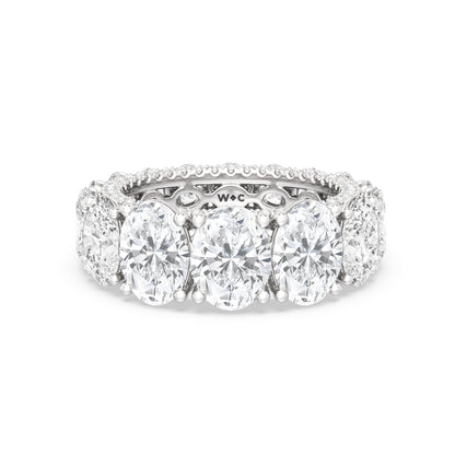 The Columbus Circle Eternity Ring - Lotus Diamond