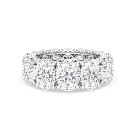 The Columbus Circle Eternity Ring - Lotus Diamond