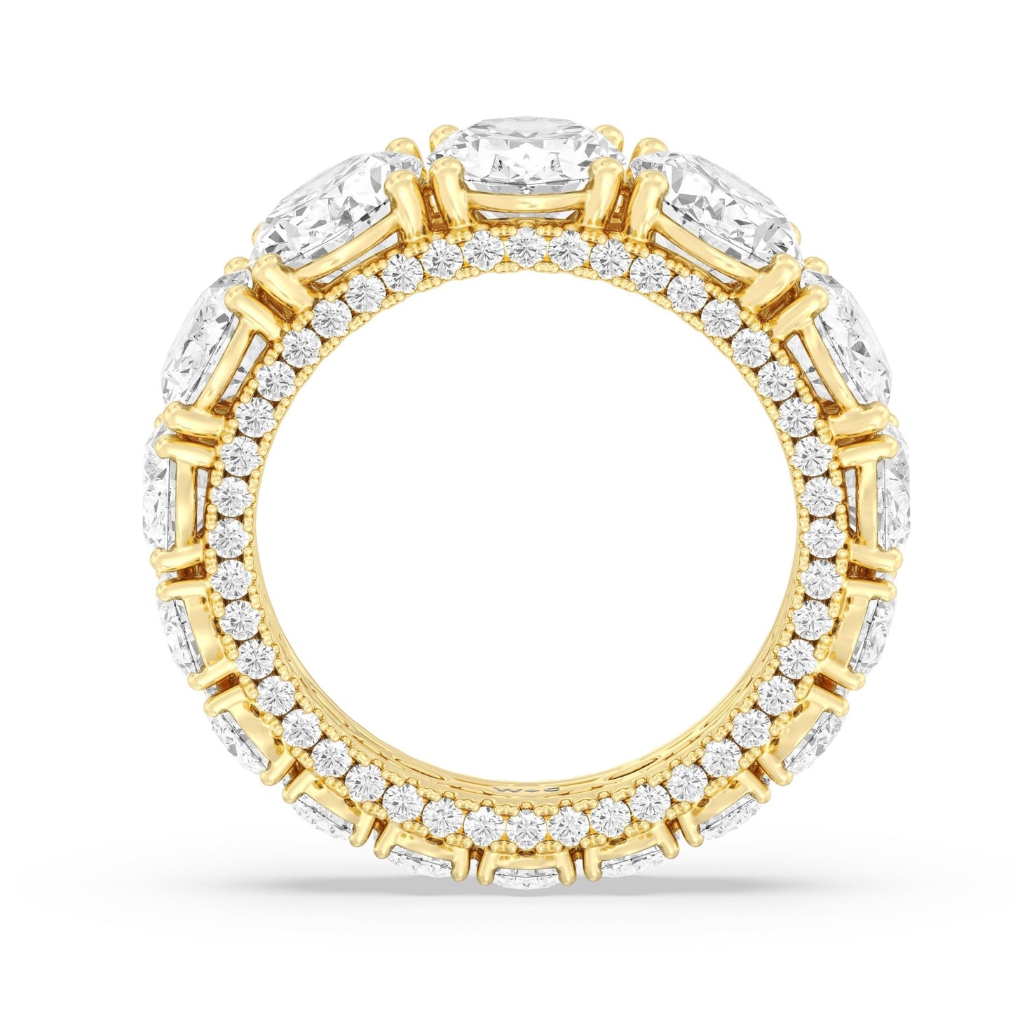 The Columbus Circle Eternity Ring - Lotus Diamond