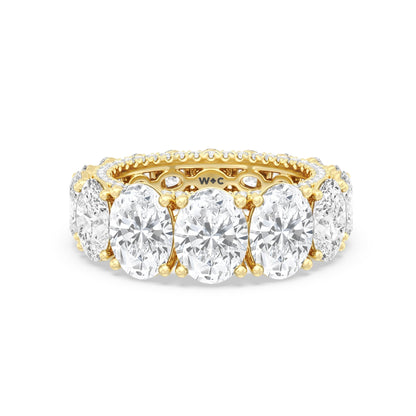 The Columbus Circle Eternity Ring - Lotus Diamond