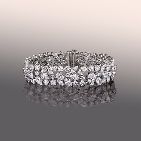 The Courbet Bracelet - Lotus Diamond