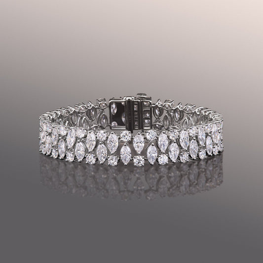 The Delaunay Bracelet - Lotus Diamond