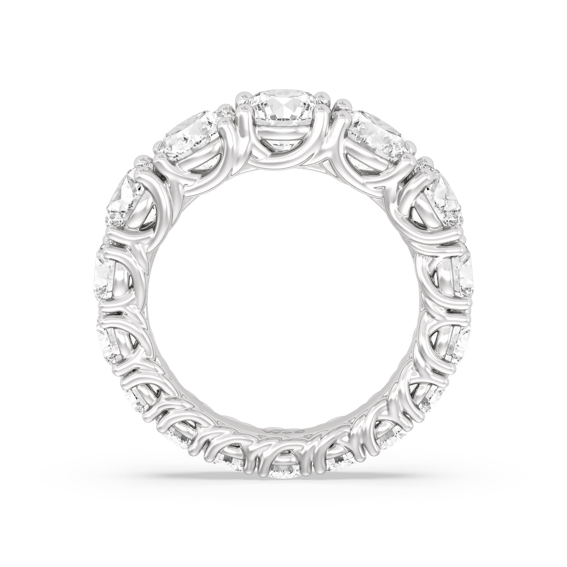 The Dumbo Eternity Ring - Lotus Diamond