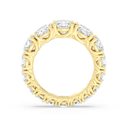 The Dumbo Eternity Ring - Lotus Diamond