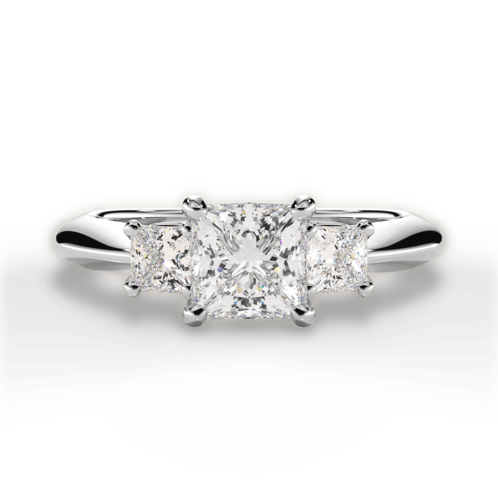 The Ellie Three - Stone - Lotus Diamond