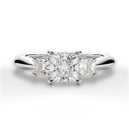 The Ellie Three - Stone - Lotus Diamond