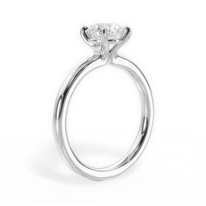 The Elodie Solitaire - Lotus Diamond