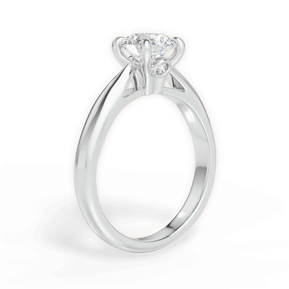 The Elowen Solitaire - Lotus Diamond