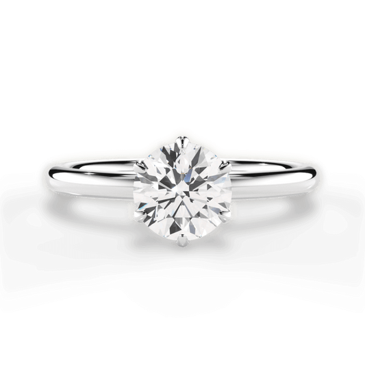 The Hera Solitaire - Lotus Diamond