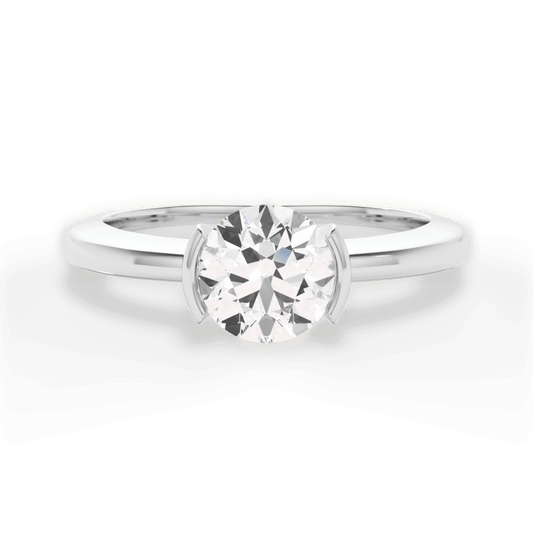 The Jaclyn Solitaire - Lotus Diamond