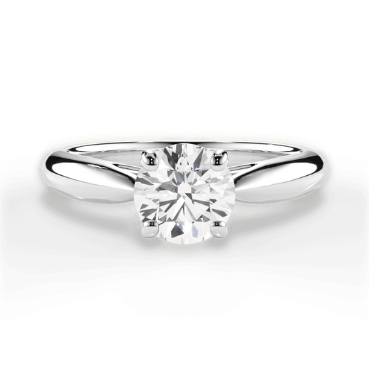The Jasmine Solitaire - Lotus Diamond