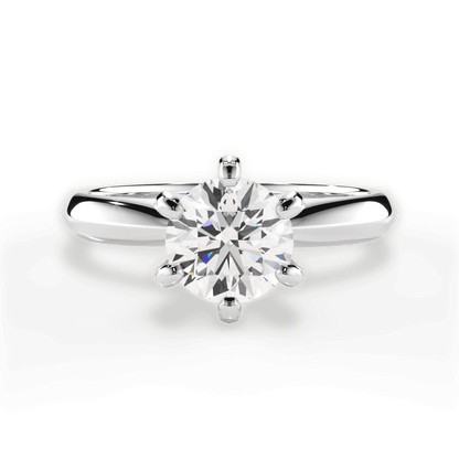 The Juno Solitaire Lotus Diamond