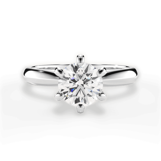 The Juno Solitaire Lotus Diamond