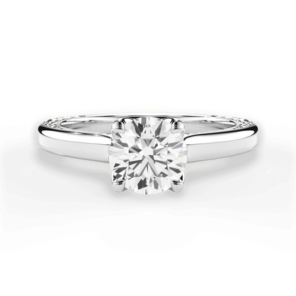 The Kenzie Solitaire - Lotus Diamond