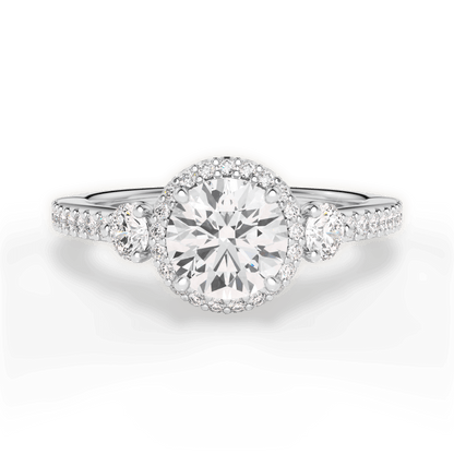 The Lina Halo - Lotus Diamond