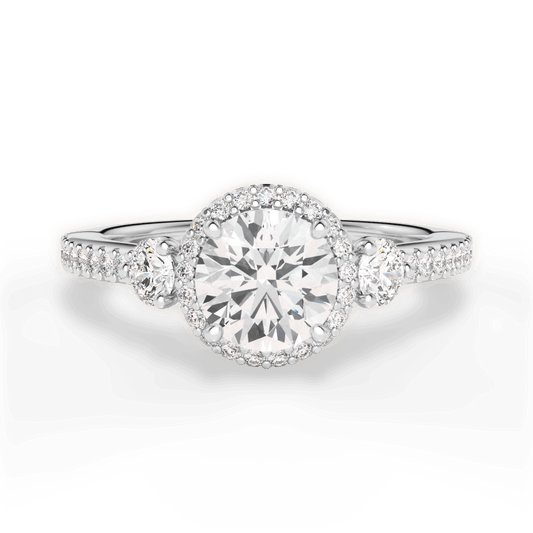 The Lina Halo - Lotus Diamond
