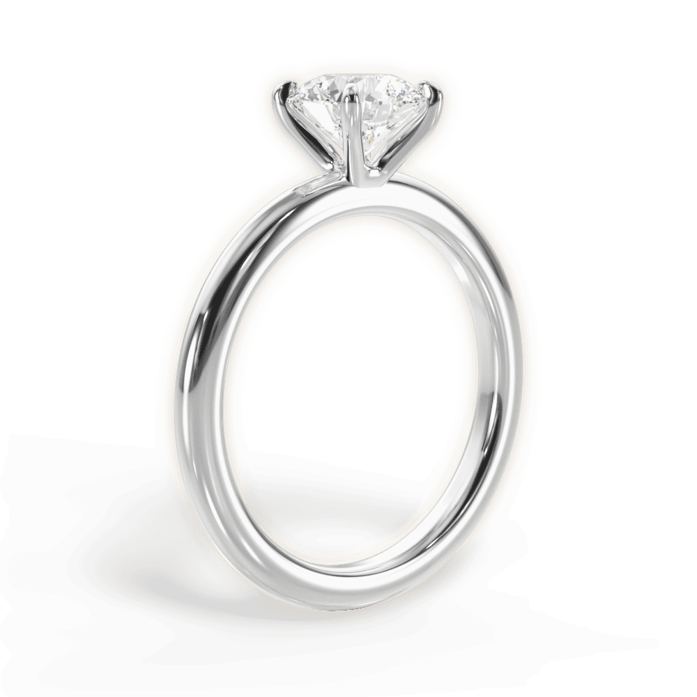 The Maude Solitaire Lotus Diamond