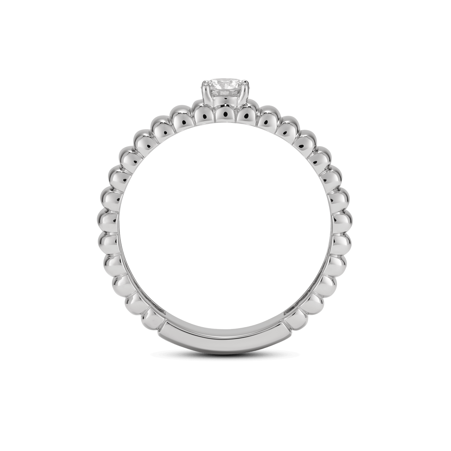 The Poet Ring - Lotus Diamond