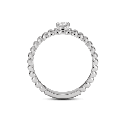 The Poet Ring - Lotus Diamond