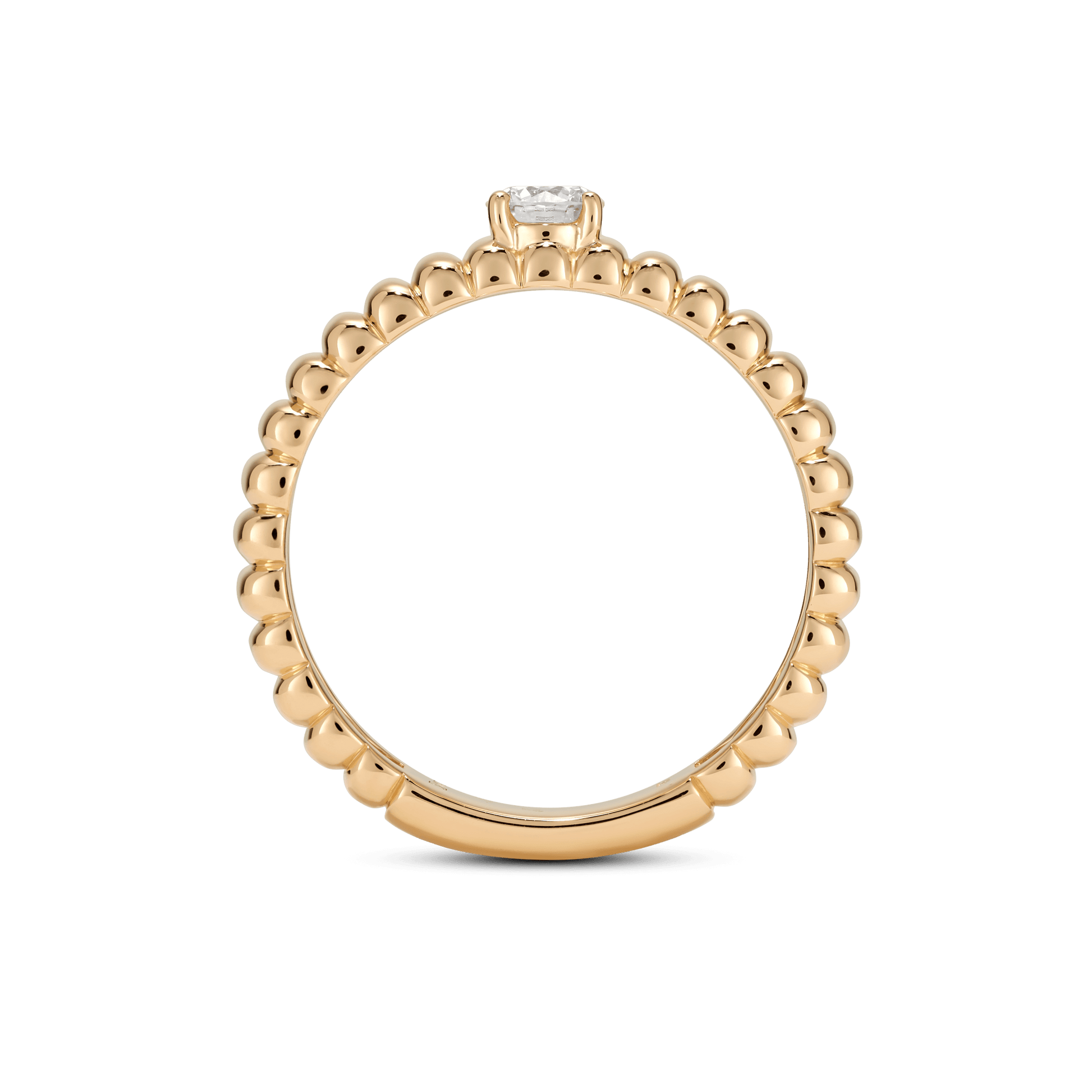 The Poet Ring - Lotus Diamond