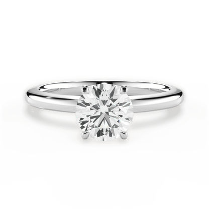 The Priya Solitaire - Lotus Diamond