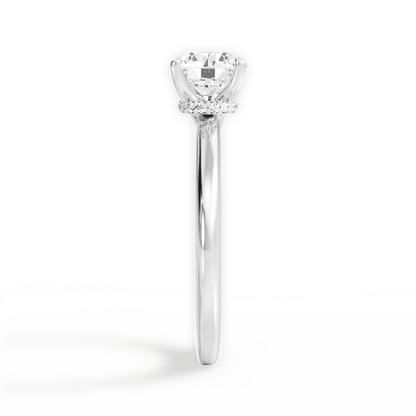 The Priya Solitaire - Lotus Diamond