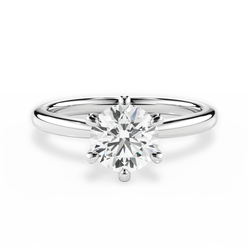 The Quinn Solitaire - Lotus Diamond