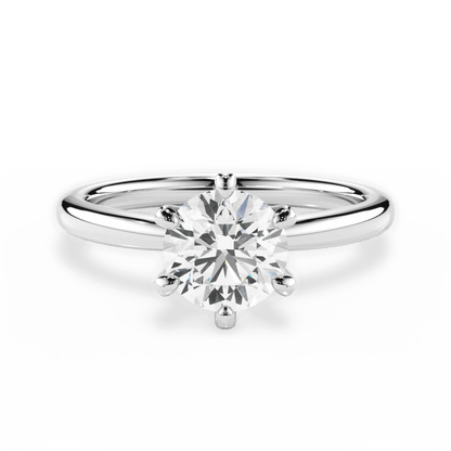 The Quinn Solitaire - Lotus Diamond