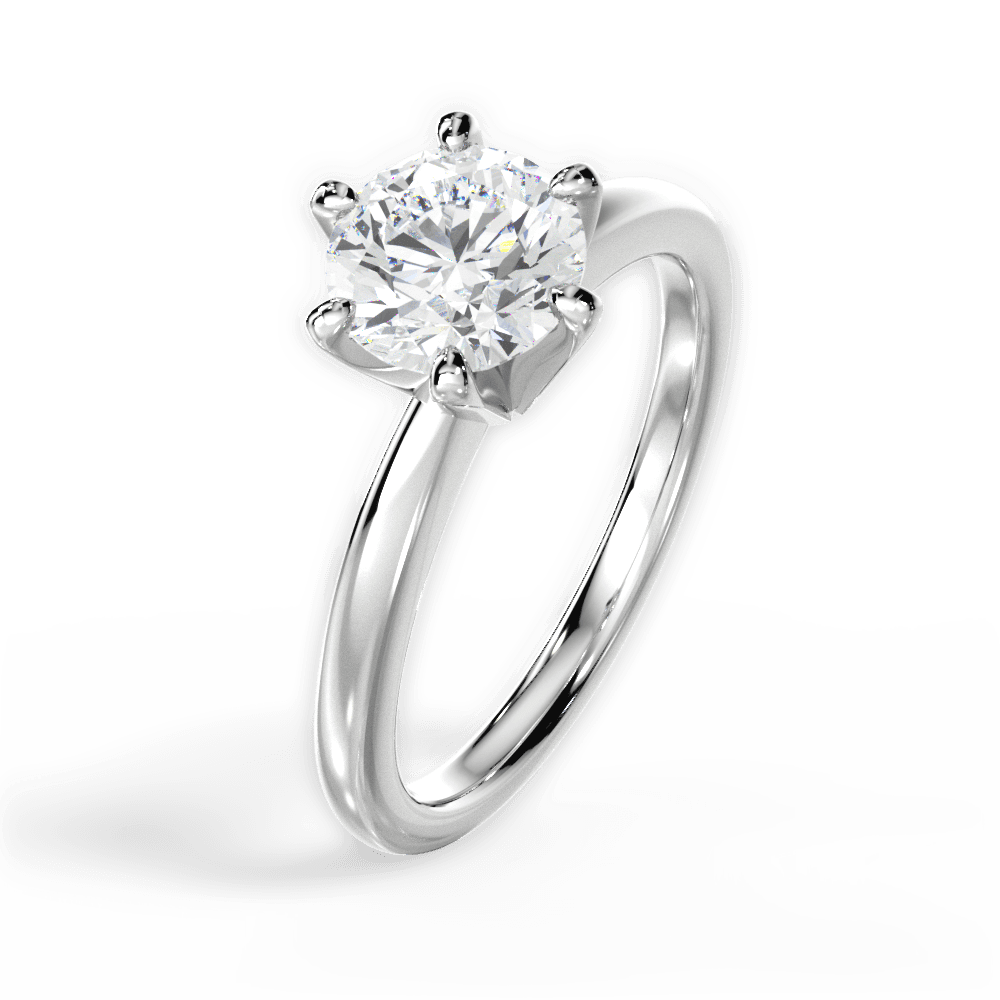 The Quinn Solitaire - Lotus Diamond