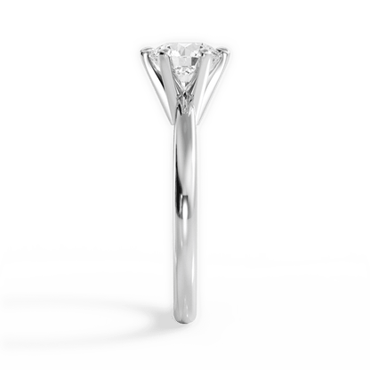 The Quinn Solitaire - Lotus Diamond