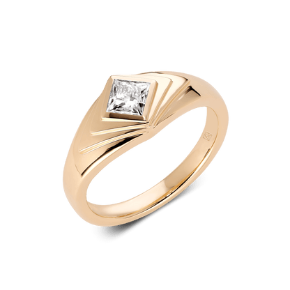 The Recollection Ring - Lotus Diamond