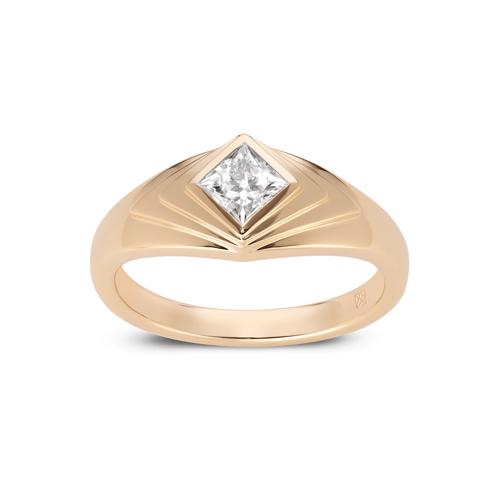 The Recollection Ring - Lotus Diamond