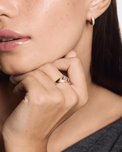 The Recollection Ring - Lotus Diamond