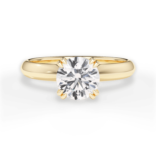 The Romie Solitaire - Lotus Diamond